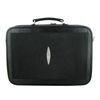 Image 1 : Stingray Hide Black Briefcase (ACT-248)