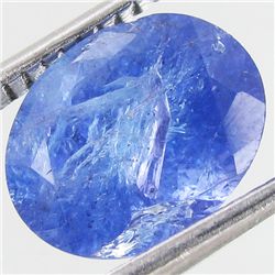 3.14ct Top Color Tanzanite Oval (GEM-38803)