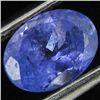 Image 1 : 0.88ct Top Color Tanzanite Oval (GEM-38823)