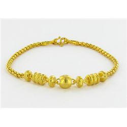 22k Gold Vermeil Bracelet 7.5  (JEW-1984)