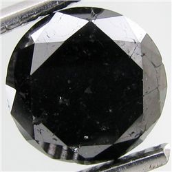 2.20ct Clean Black Diamond Oval (GEM-31099)