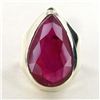 Image 2 : 59.56twc Mozambique Ruby Sterling Ring (JEW-2763)