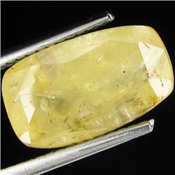 5.20ct Natural Untreated Ceylon Yellow Sapphire (GEM-29694)