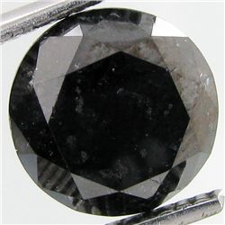 4.10ct Clean Black Diamond Oval (GEM-31111)