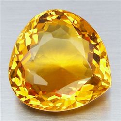 0.75ct. Natural Yellow Citrine Pear Cut 7mm (GMR-0142)