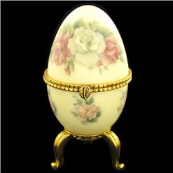 Fabrege Style Decorative Egg Photo Holder (CLB-860)