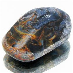 25ct Chatoyant Blue Pietersite Cabochon Africa (MIN-000493)