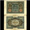 Image 1 : 1920 Germany 100 Mark Note Hi Grade (COI-3895)