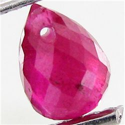 0.8ct Red Ruby Briolette (GMR-1106B)