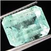 Image 1 : 4.51ct Natural Colombian Emerald Cut Mint Green (GEM-29371)