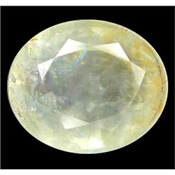 13.05ct Oval Cut Light Blue Green Aquamarine (GEM-10187)