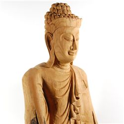 Handcarved Old Teak Buddha (CLB-148)