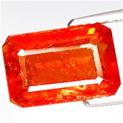 5.25ct Lustrous Mandarin Orange Spessartite (GEM-35200)