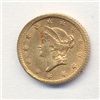Image 1 : 1850-70's US Gold Minted $ 1 Coin