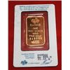 Image 1 : 1 oz Pamp Suisse Gold Ingot on Assay Card