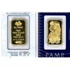 Image 1 : 1 oz Pamp Suisse Gold Ingot on Assay Card