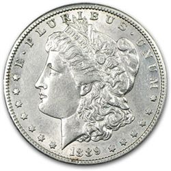 1889 Mint State Morgan Silver Dollar