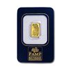 Image 1 : 1 GRAM Pamp Suisse Gold Ingot on Card