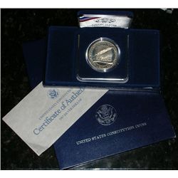 1987 US Constitution Proof Half