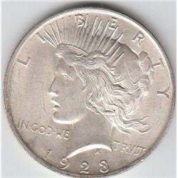 1923 $1 PEACE DOLLAR