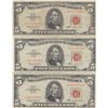 Image 1 : GROUP OF $5 RED SEALS