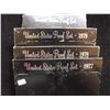 Image 1 : 1977 78 79 80 US PROOF SETS