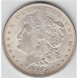 AU DETAILS $1 MORGAN 1921