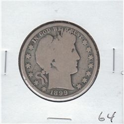 1899-O BARBER HALF