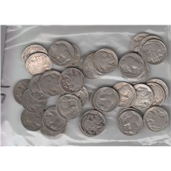 LOT OF 50 WARTIME CENTS WHEAT STEEL