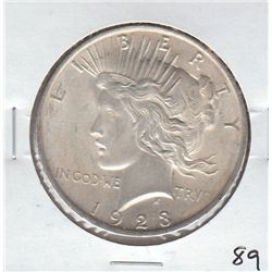 1923 $1 PEACE DOLLAR