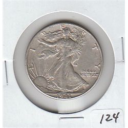 1941 D WALKING LIBERTY SILVER HALF