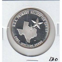 TEXAS PROOF SILVER ROUND
