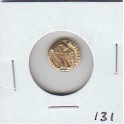 MEXICO GOLD WEDDING TOKEN 1865