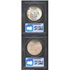 Image 2 : 1888 S$1 MS65 PCGS, beautifully toned in rainbow colors on the obverse with mottled sprays of golden