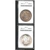 Image 1 : 1890-S S$1 MS63 ANACS, reflective untoned satiny surfaces; and an 1895-O XF45 ANACS, multiply scratc