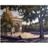Michele Byrne, Washington Square, Oil on Canvas