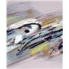 Image 2 : Joyce Rezendes, Silver Waves, Signed Acrylic Painting