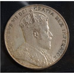 1909 50 Cents, ICCS EF-40.