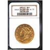 Image 1 : 1853/2 $20 AU55 NGC.