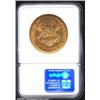 Image 2 : 1853/2 $20 AU55 NGC.