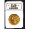 Image 1 : 1856 $20 AU58 NGC.