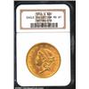 Image 1 : 1856-S $20 MS61 NGC.