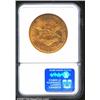 Image 2 : 1860-S $20 MS61 NGC.