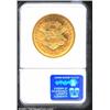 Image 2 : 1863-S $20 MS61 NGC.