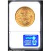 Image 2 : 1866 $20 AU58 NGC.