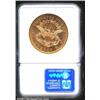 Image 2 : 1874-S $20 MS61 NGC.