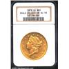 Image 1 : 1879-CC $20 AU58 NGC.