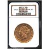 Image 1 : 1881-S $20 MS61 NGC.