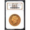 Image 1 : 1891-CC $20 AU58 NGC.