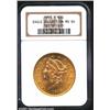 Image 1 : 1893-S $20 MS64 NGC.